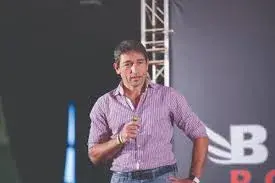 Nathan giving a presentation